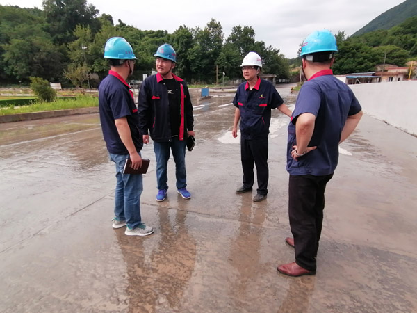 公司開展二季度安環(huán)、消防、防汛綜合大檢查