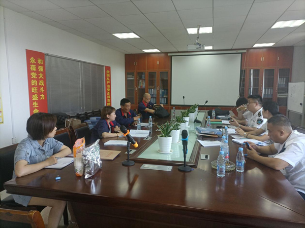 市衛(wèi)健委到公司檢查工作 市衛(wèi)健委到公司檢查工作