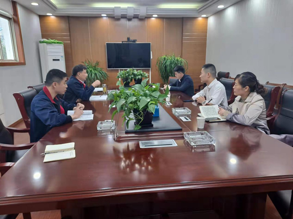 銅官區(qū)團委書記到公司調(diào)研 銅官區(qū)團委書記到公司調(diào)研