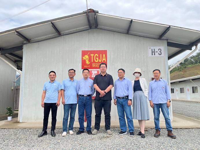 中國駐厄大使館方昊參贊一行走訪調(diào)研厄瓜多爾分公司 中國駐厄大使館方昊參贊一行走訪調(diào)研厄瓜多爾分公司